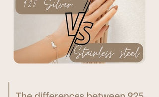 The differences between 925 Silver and Stainless steel